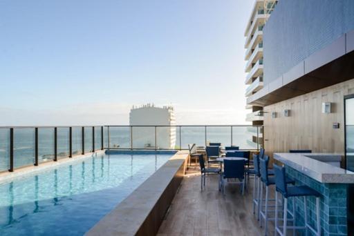 Smart Farol Da Barra - Vista Mar Com Varanda Arejada Apartment Salvador Ngoại thất bức ảnh